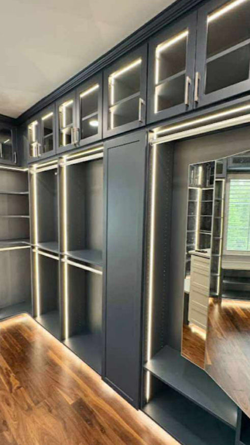 Organized closet space by Up Closets of Pinellas