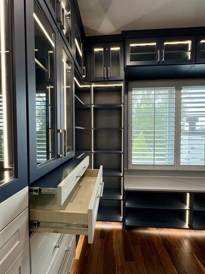 Custom storage solution by Up Closets of Pinellas