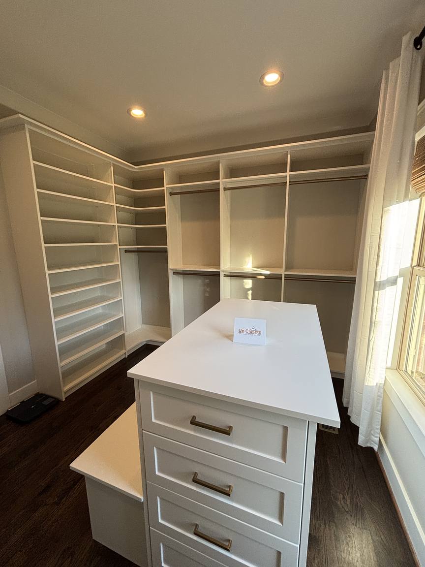 Organized custom closet by Up Closets of Pinellas