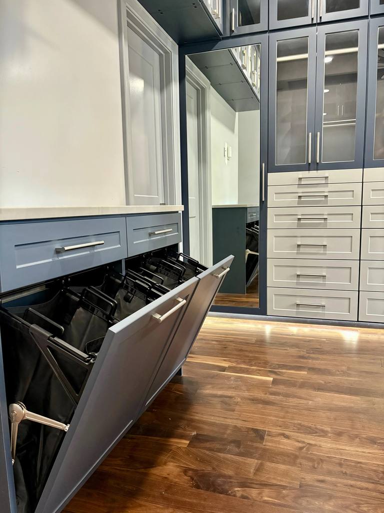Custom storage design by Up Closets of Pinellas