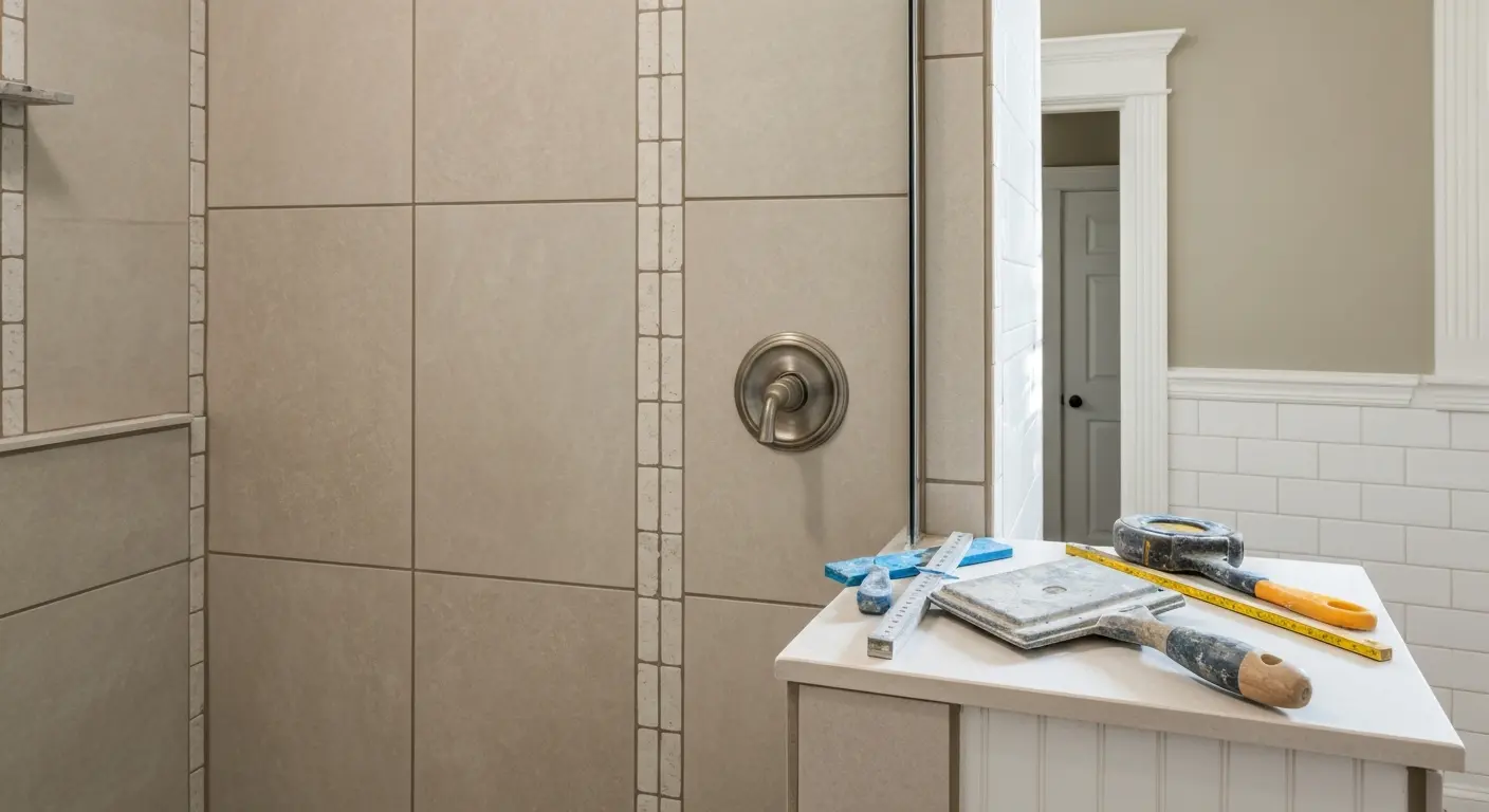 Tile shower project