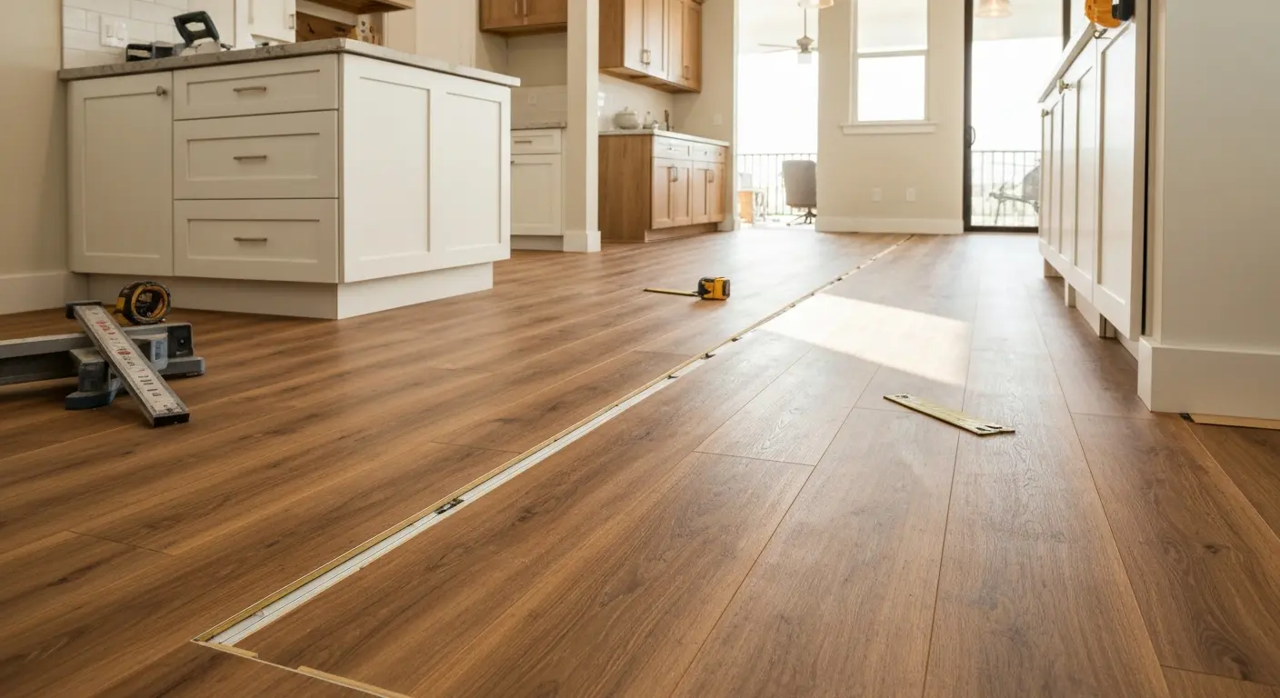 Laminate flooring kitchen