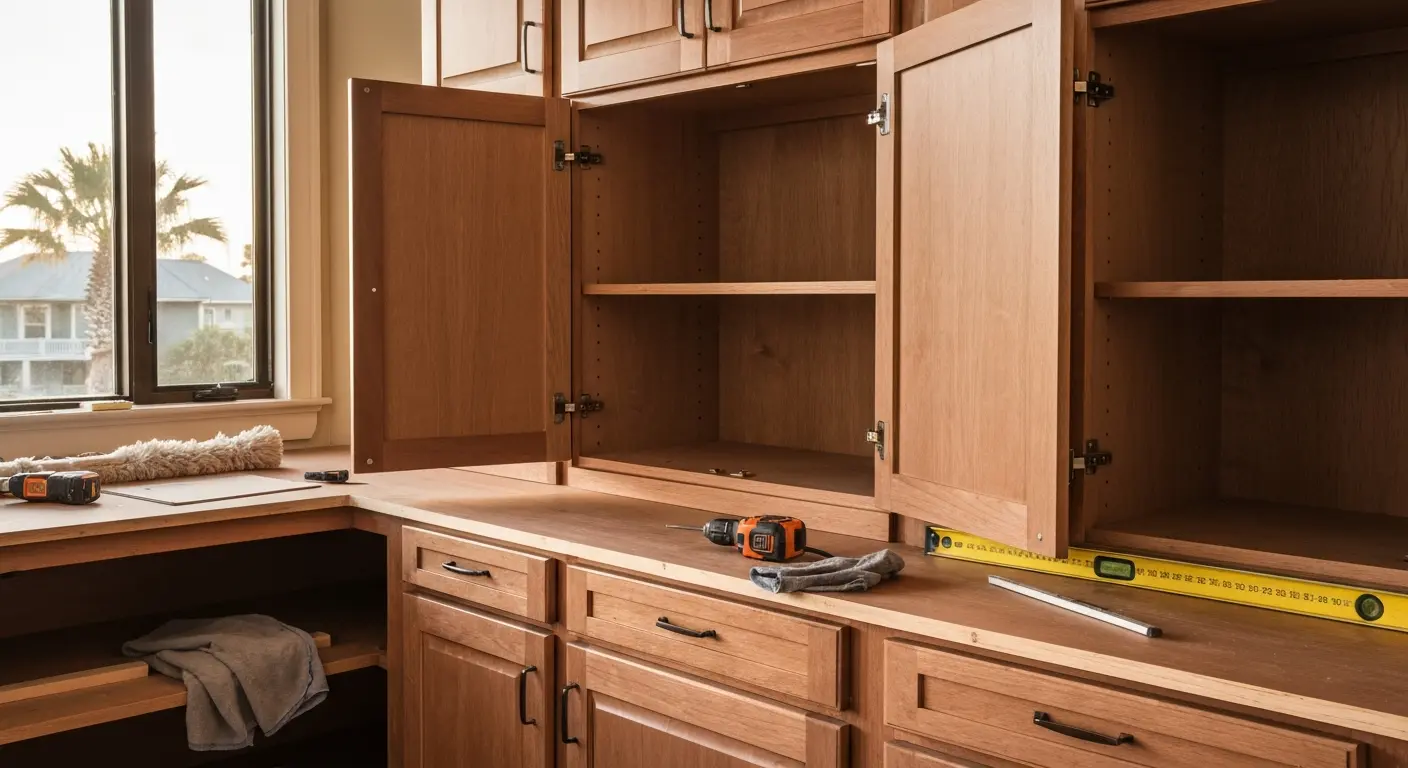 Quality cabinet craftsmanship