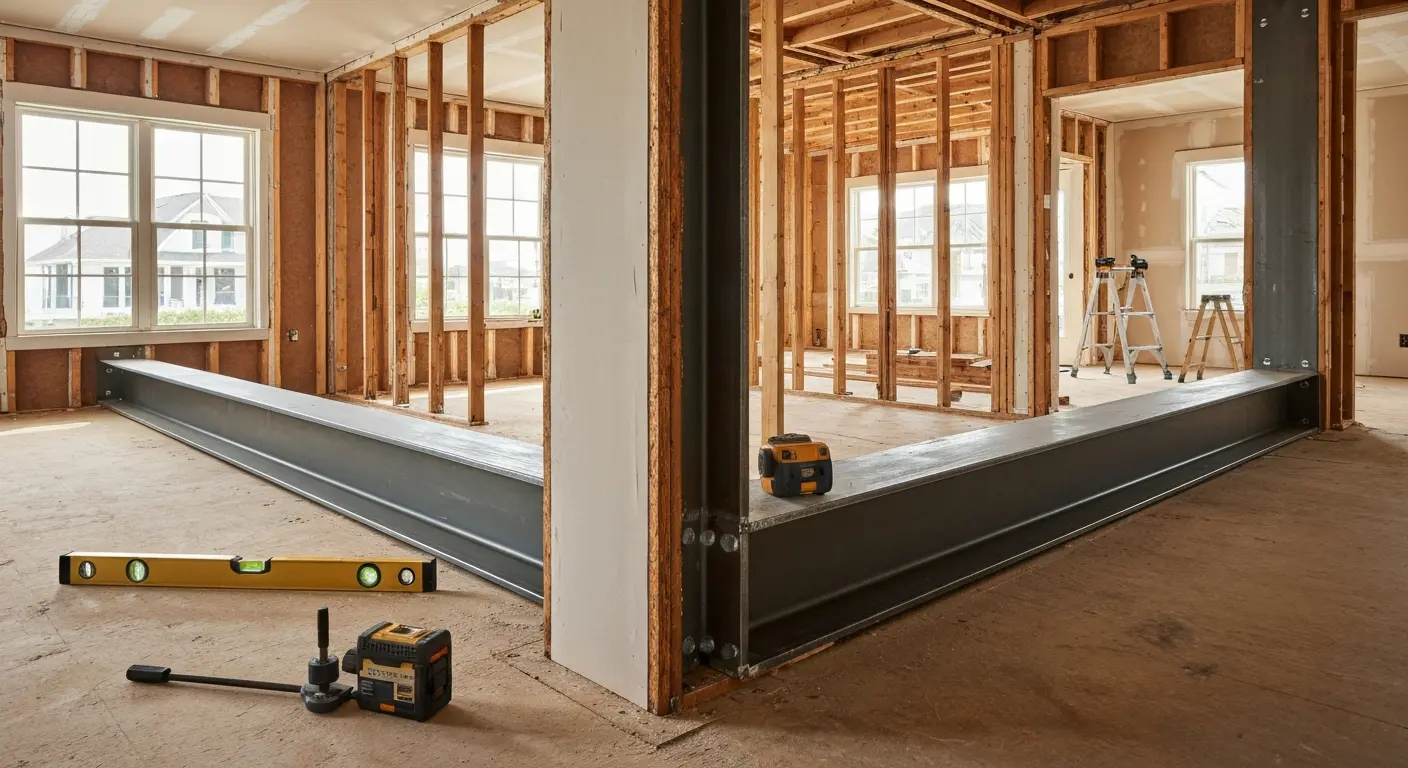 Load-bearing wall installation