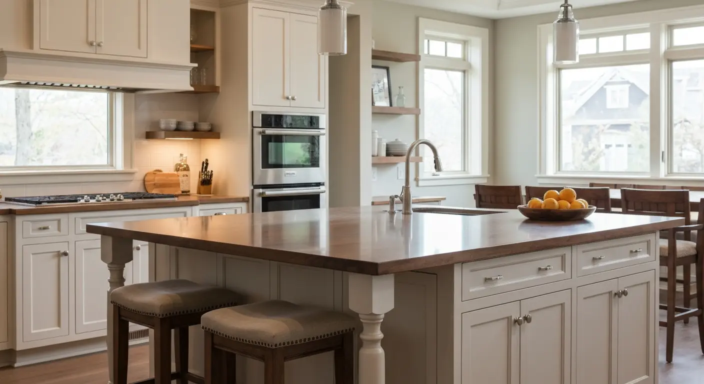 Kitchen island design