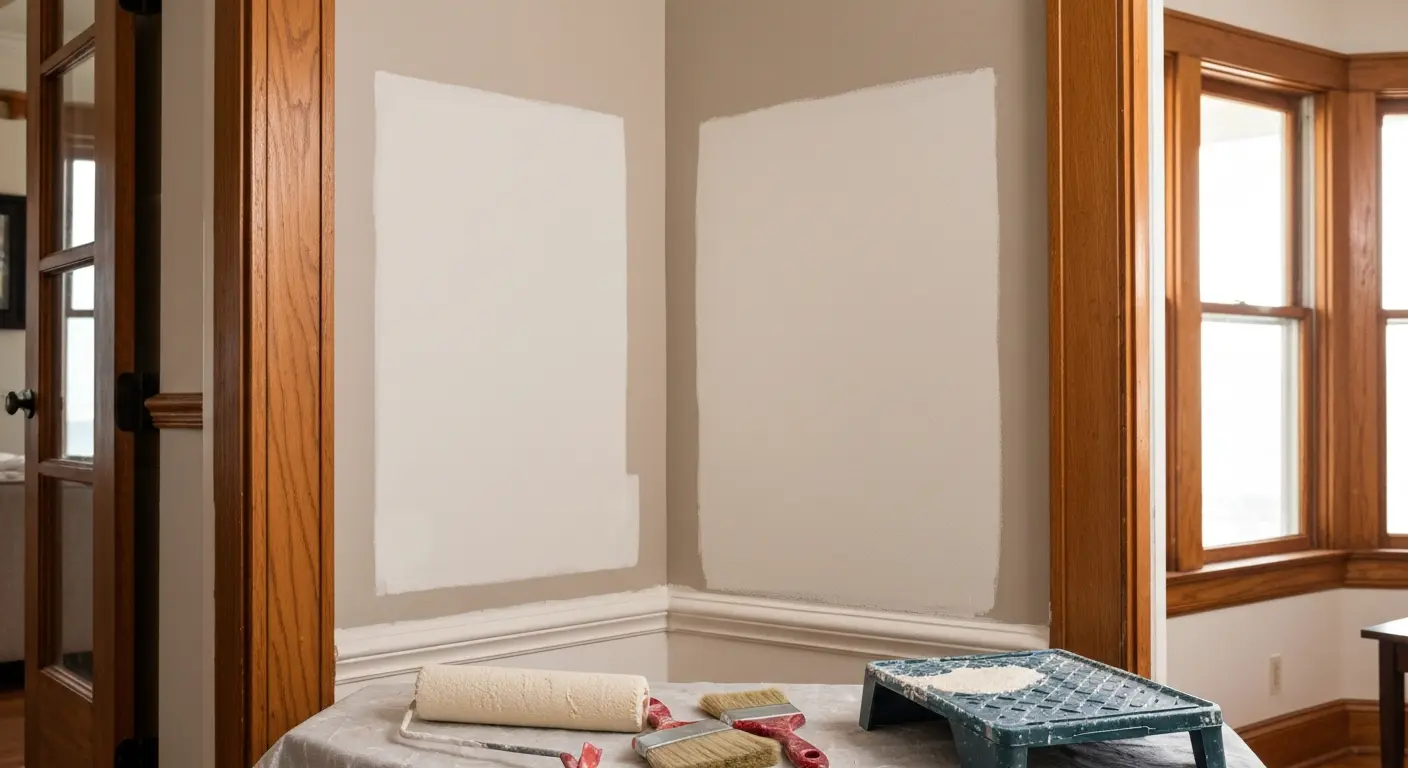 Interior painting project