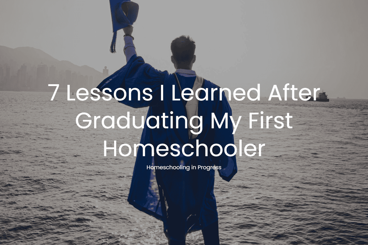 graduating my first homeschooler