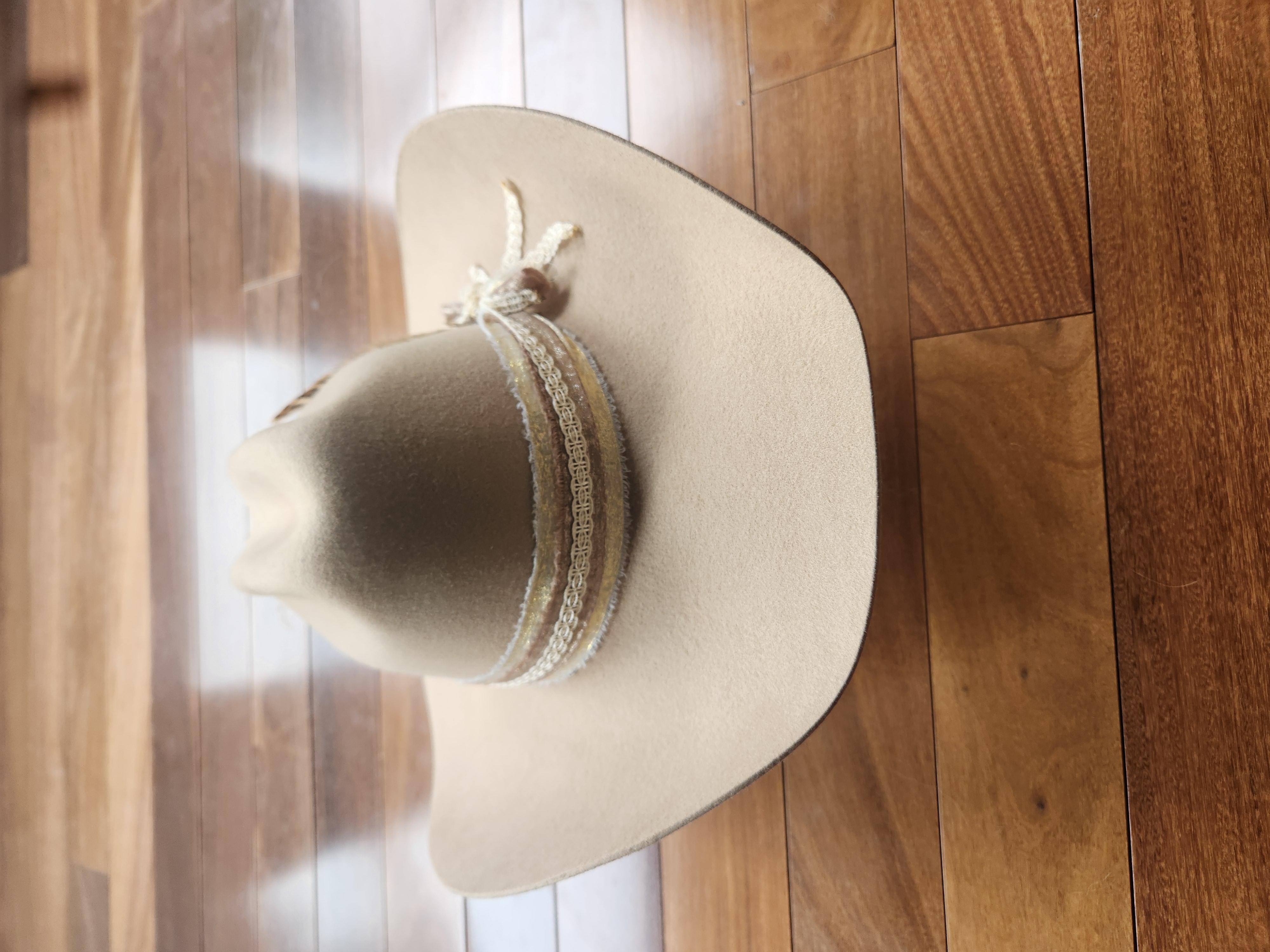 Custom Western hat by Brim & Barrel