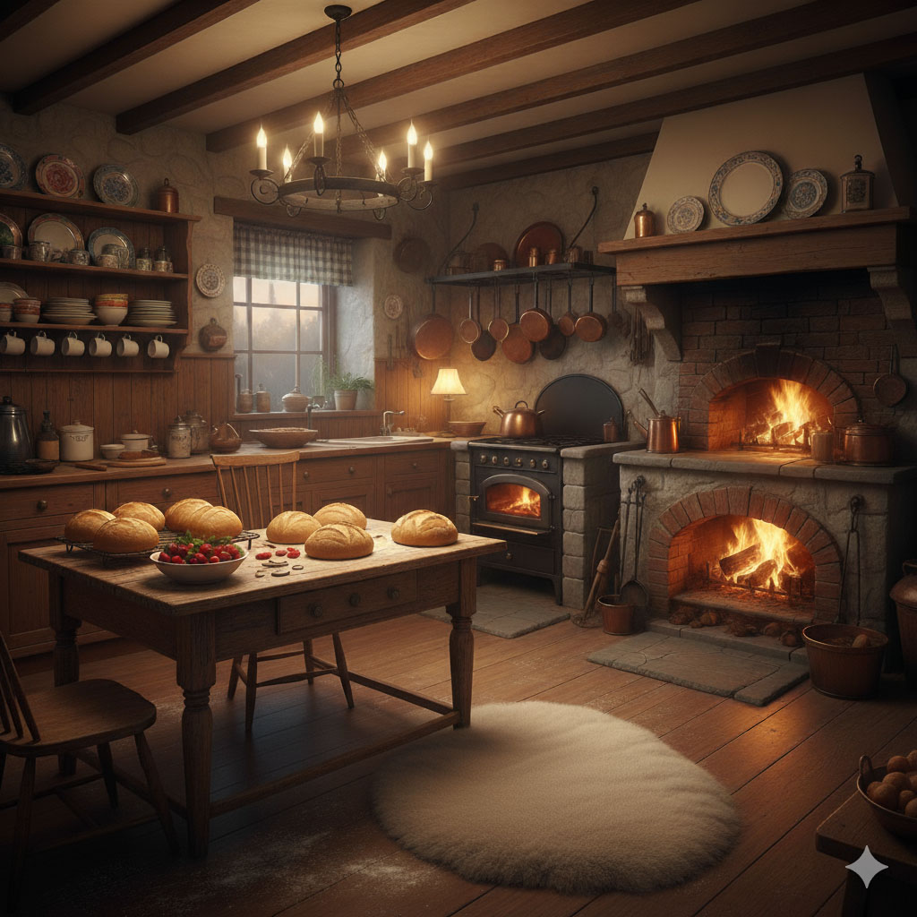 Old Style Bakery Kitchen