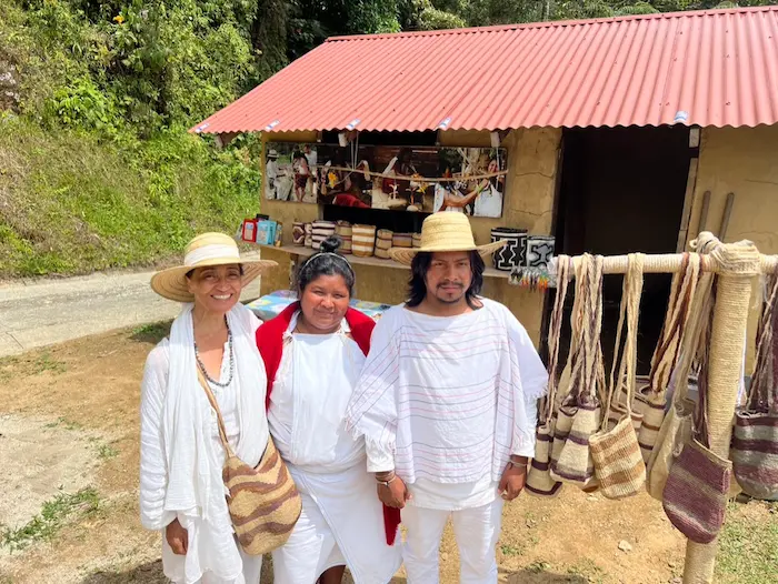 Wiwa women ancestral textile art Colombia — Bridgepath Foundation supporting cultural continuity and women-led livelihoods