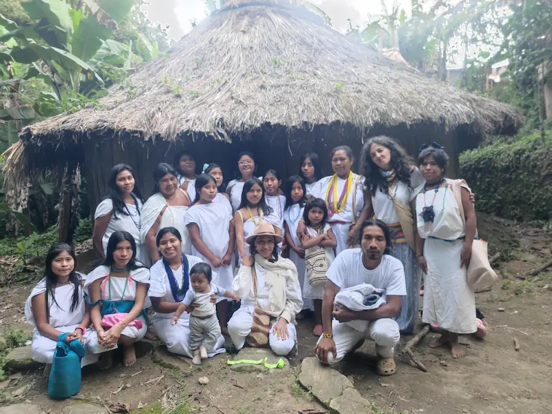 Wiwa community women Sierra Nevada Colombia — Bridgepath Foundation walking alongside indigenous women artisans 2025