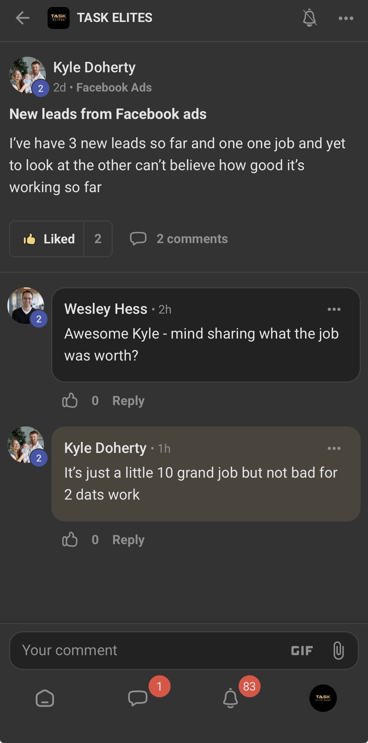 Member win