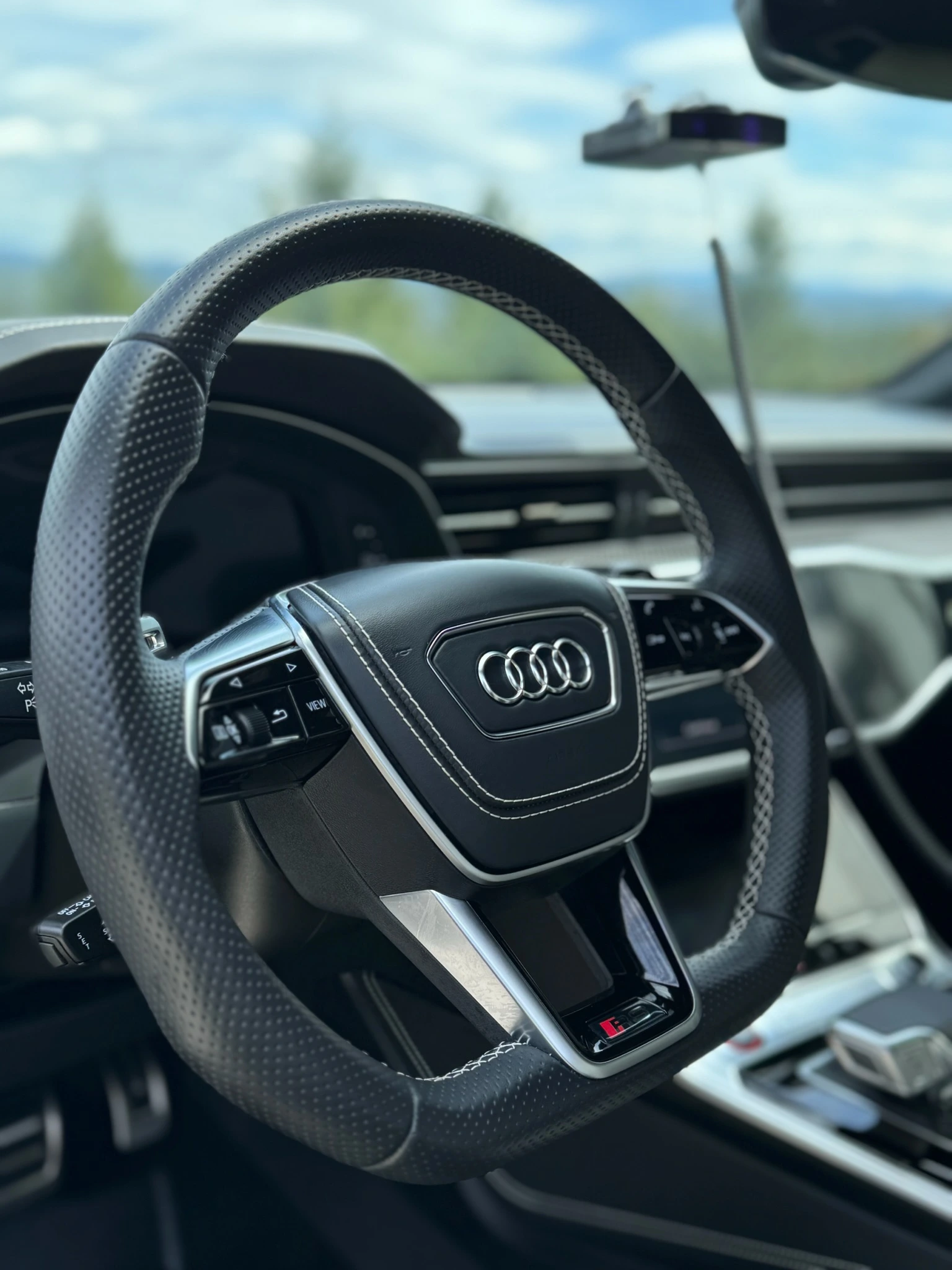 Interior vehicle detailing transformation by Paragon Auto Care