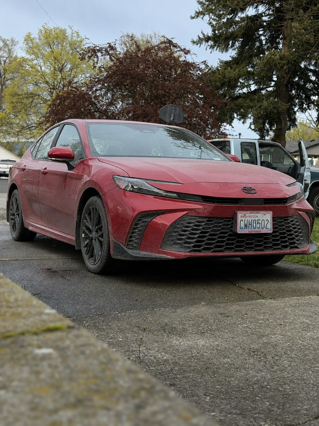 Vehicle paint before ceramic coating