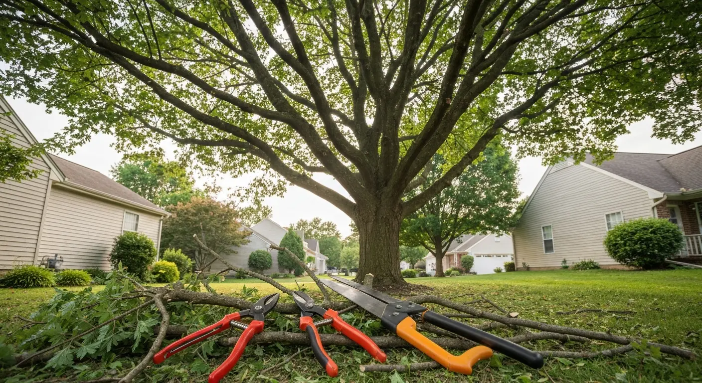 Tree trimming and pruning