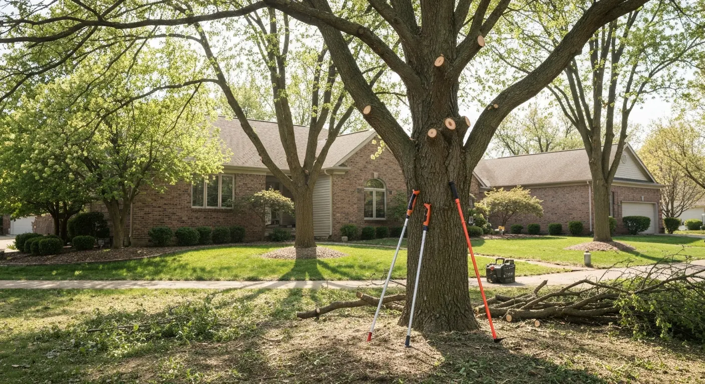 Tree trimming and pruning