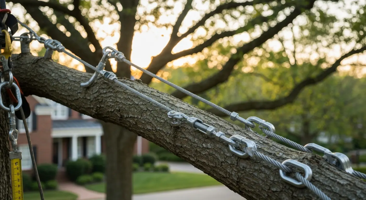 Tree bracing and cabling