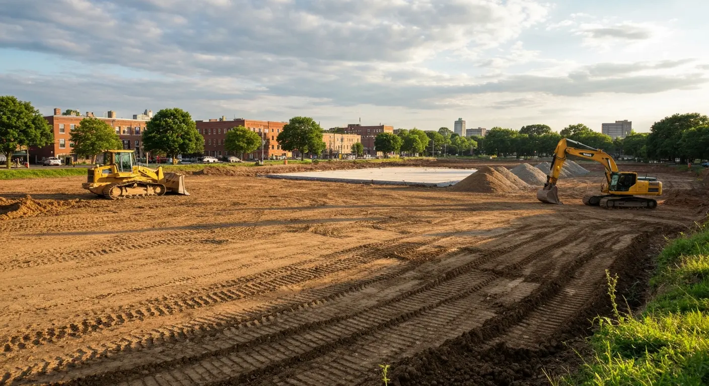 Commercial land clearing in Albany