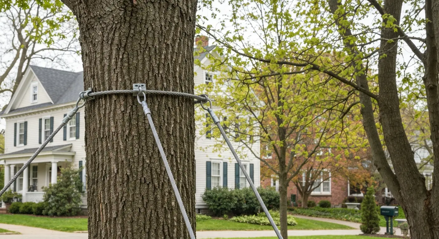 Tree bracing