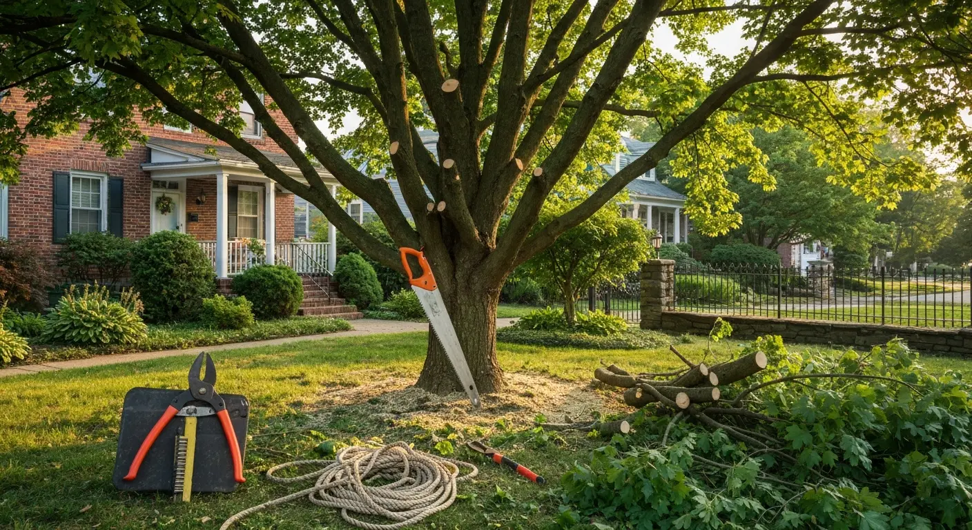 Tree trimming service