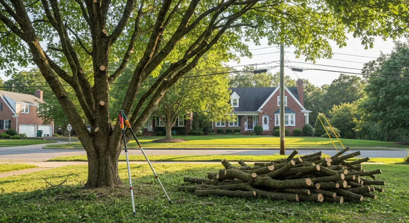Tree trimming and pruning