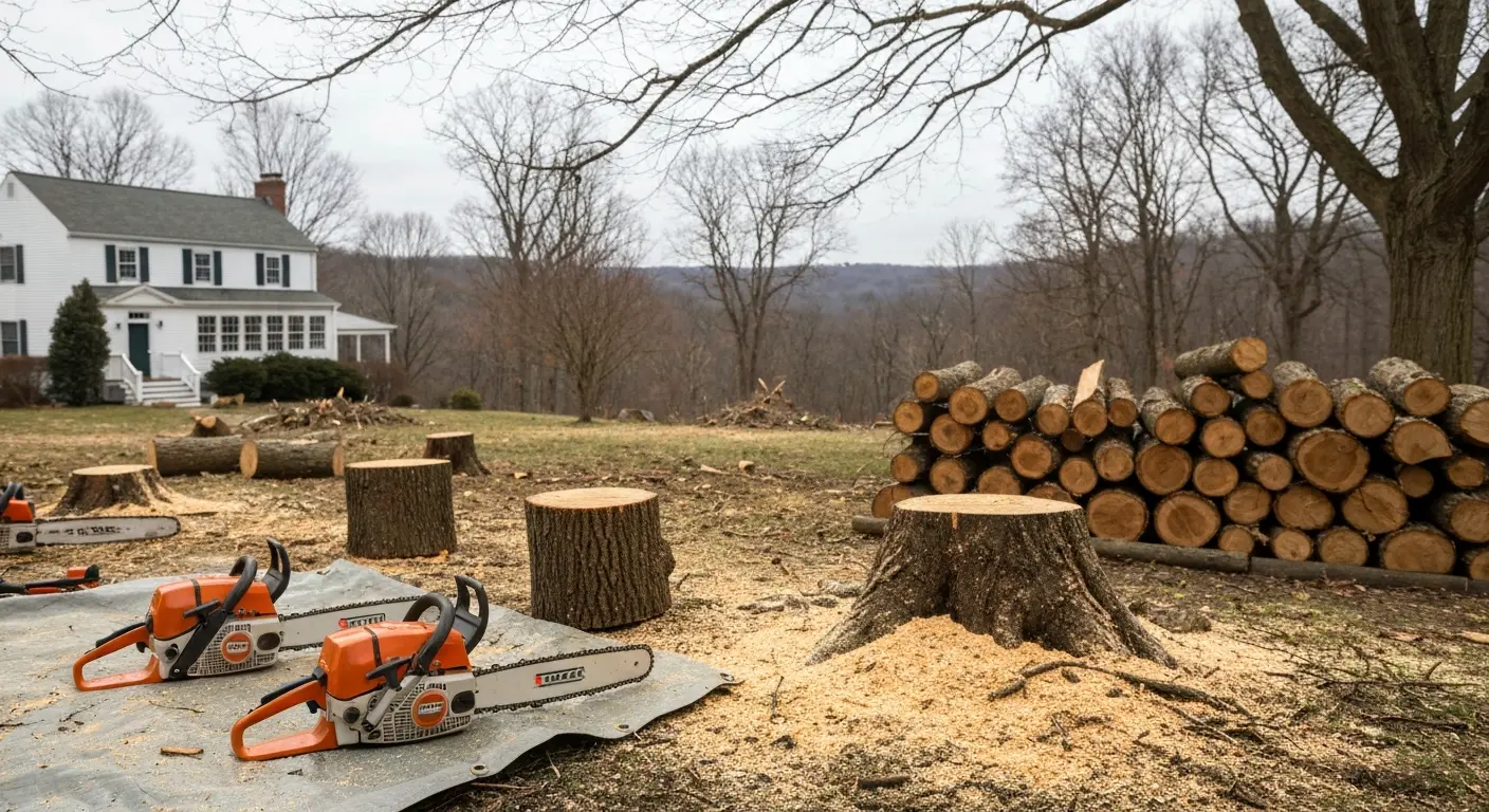 Emergency tree service