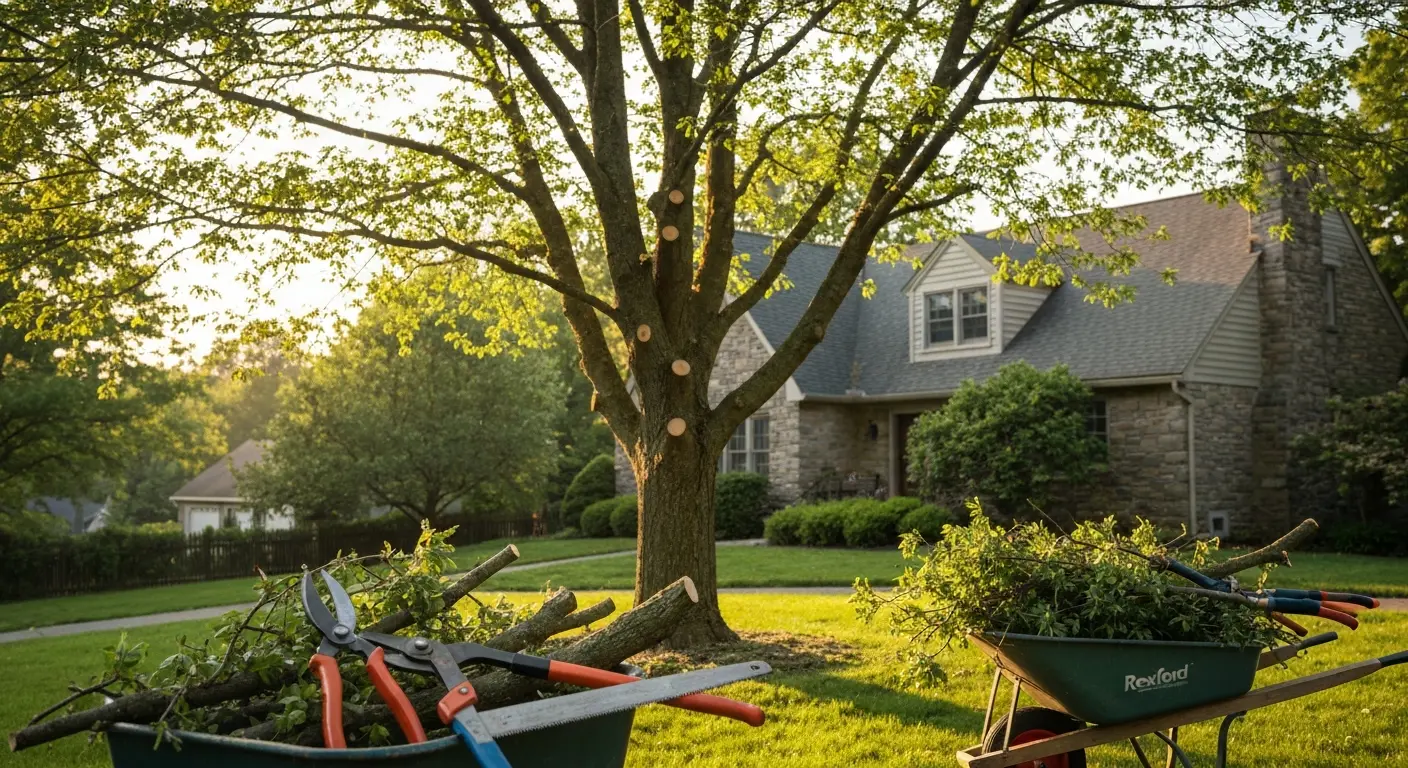 Tree trimming service Rexford area