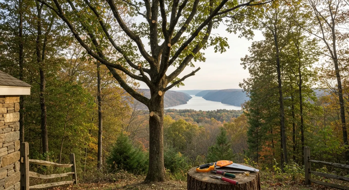 View clearing and scenic trimming