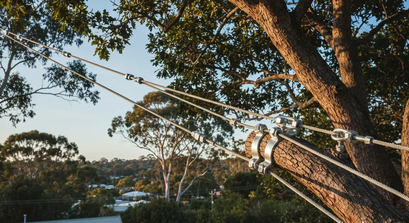 Cabling and bracing service