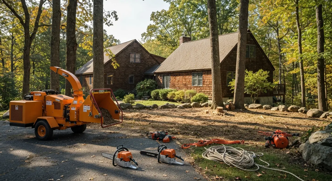 Emergency tree removal after storm
