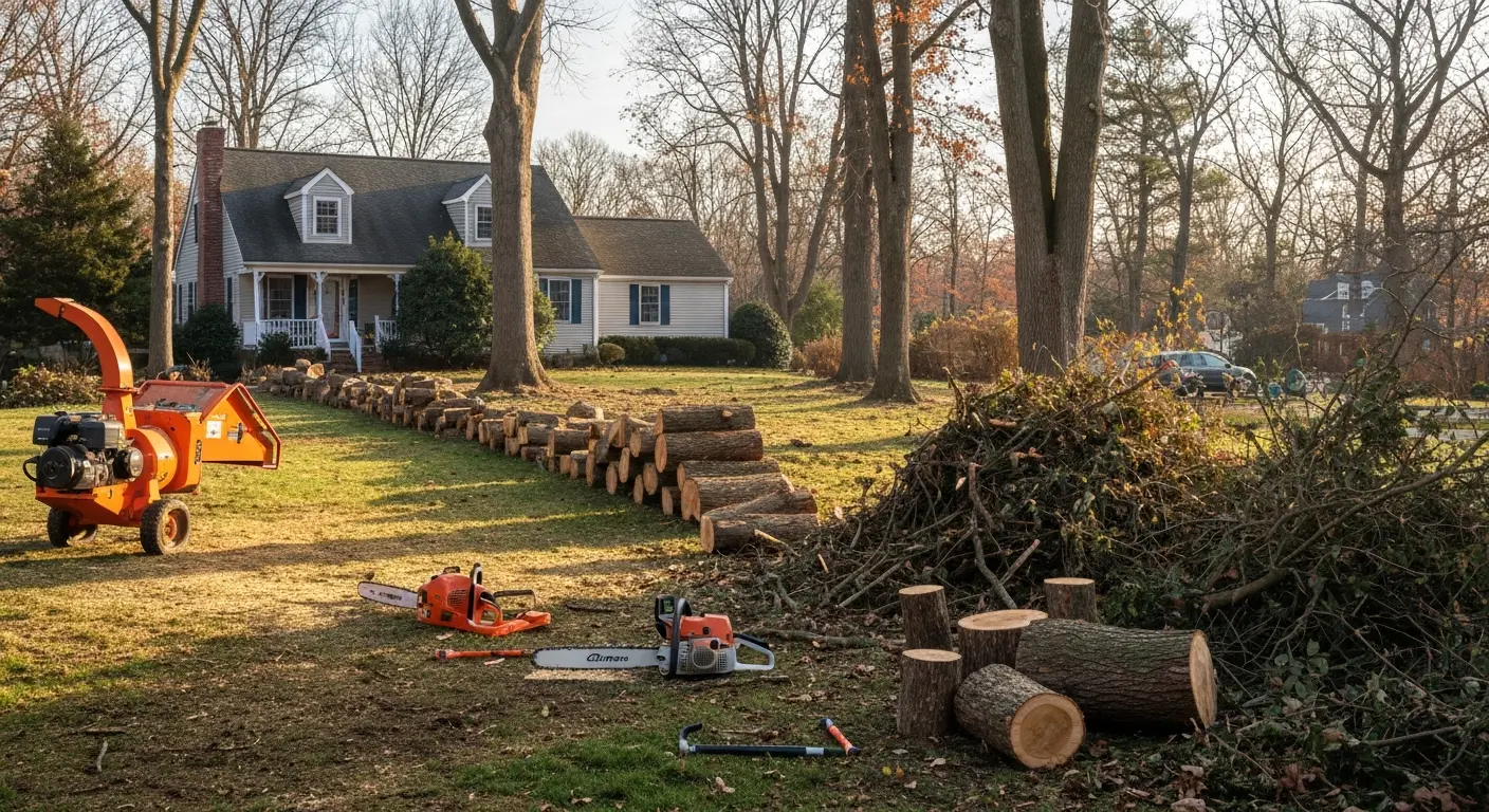 Emergency tree service