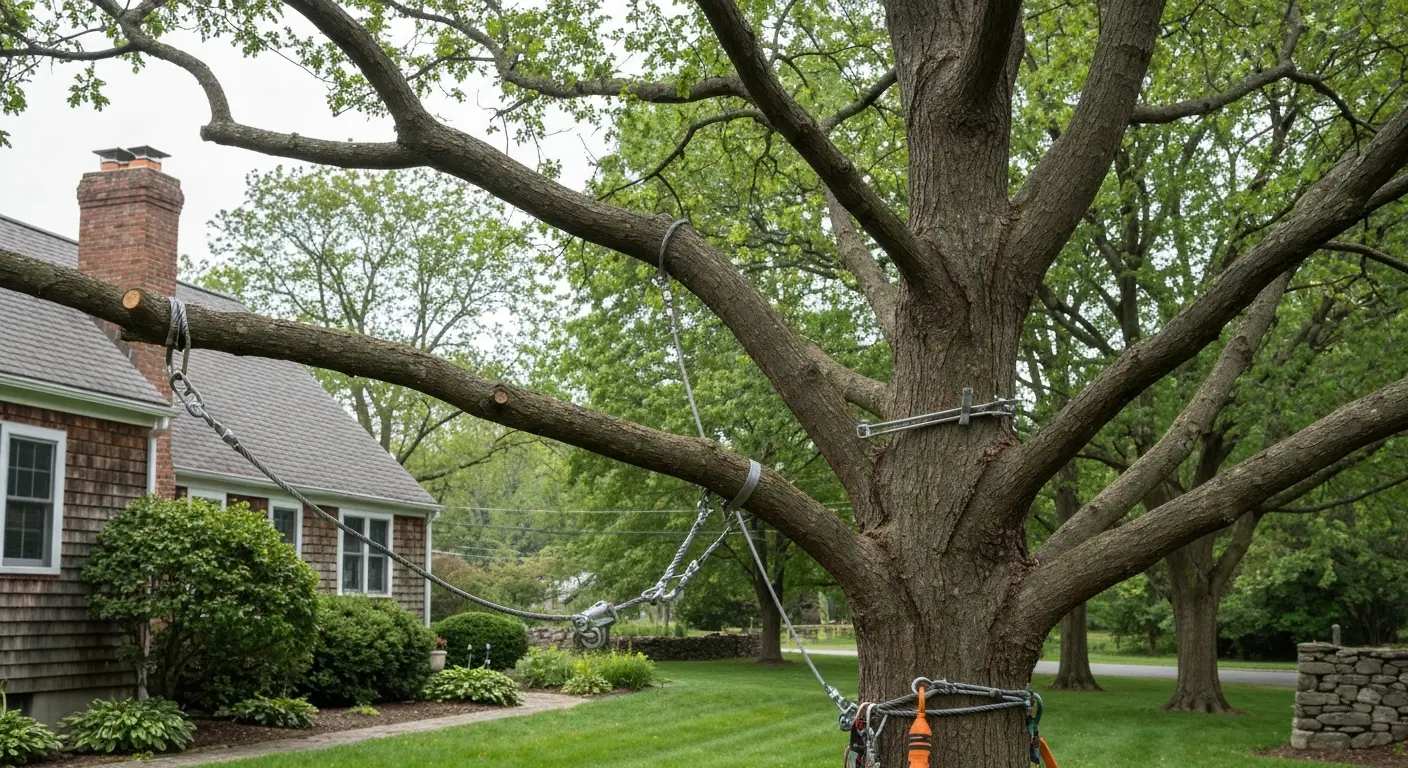 Tree bracing and cabling
