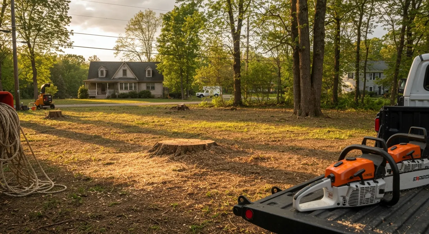 Tree removal in Catskill
