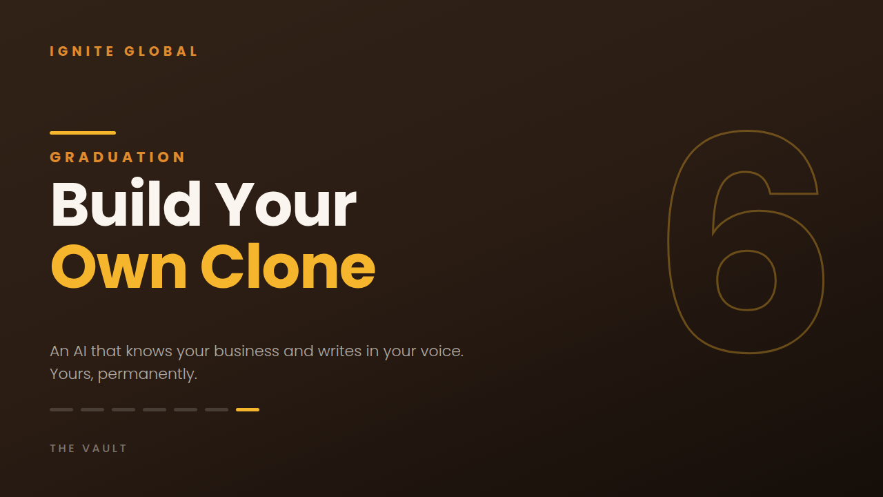 Module 6, Build Your Own Clone