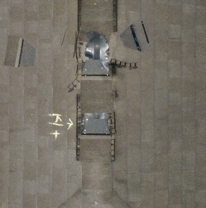 Damaged ridge vent on a Houston area roof during inspection