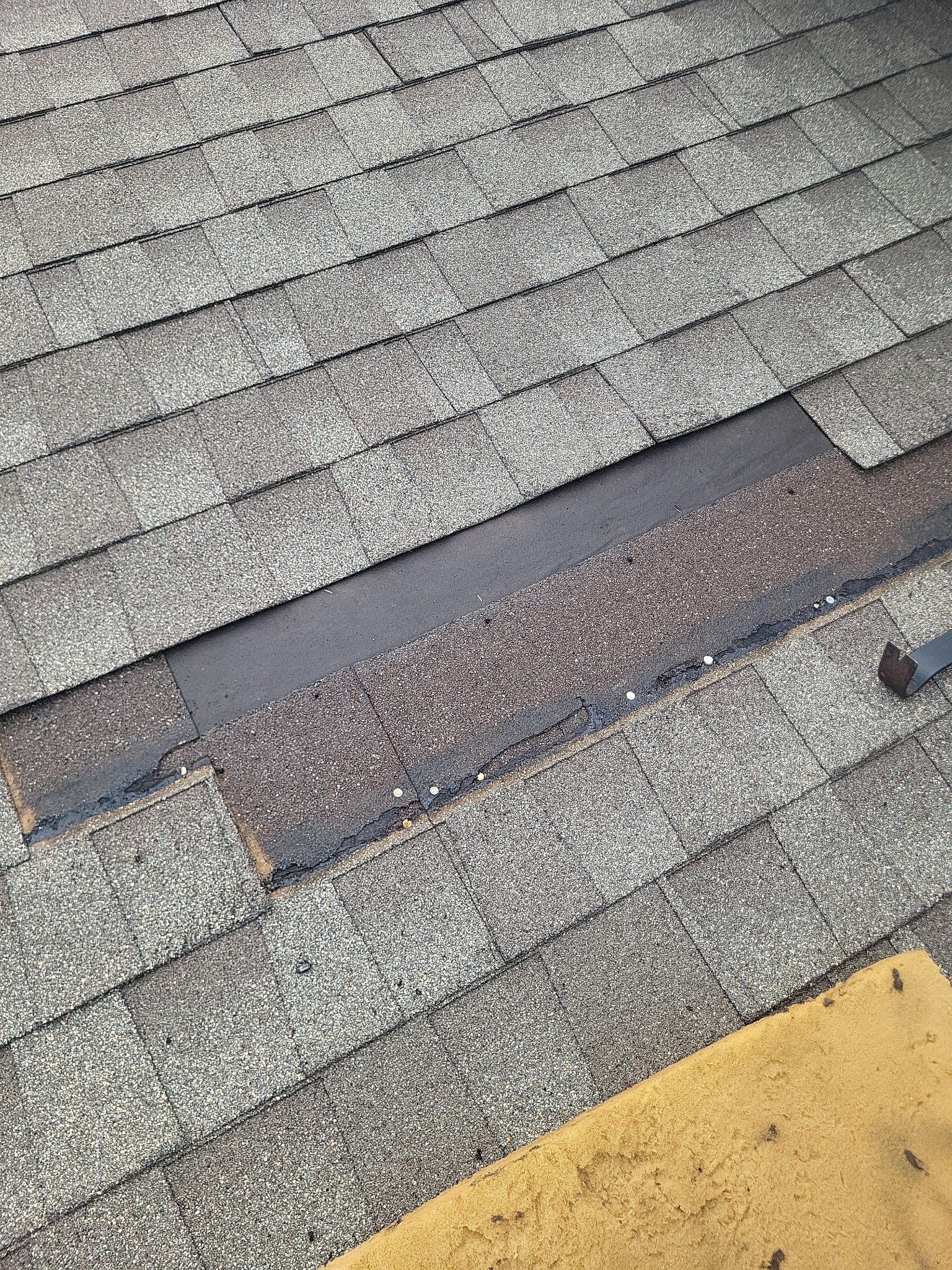 ROOF REPAIR — HOUSTON, TX before repair