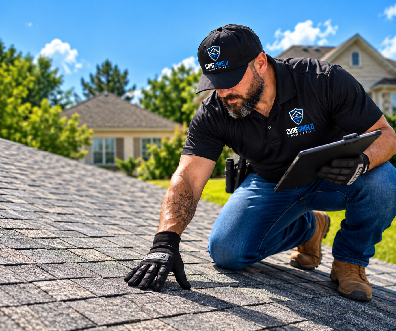 Coreshield roof inspection