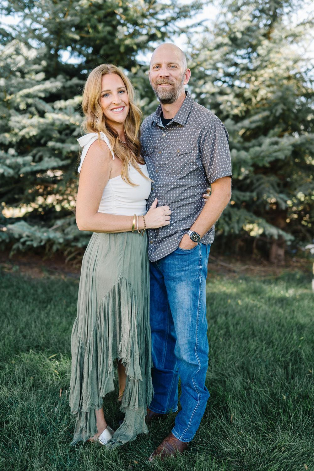 Katie and her husband of Katie Lynn Homes & Design