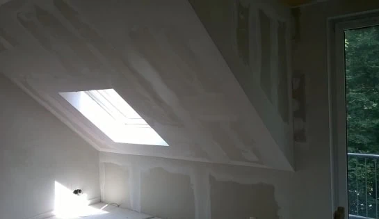 Detailansicht Trockenbau