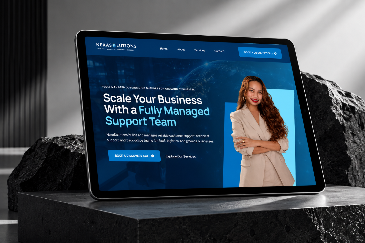 Full Website Design and Development for BPO Agency project preview