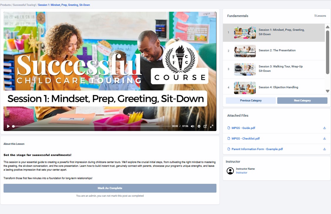 Course Module - Hiring