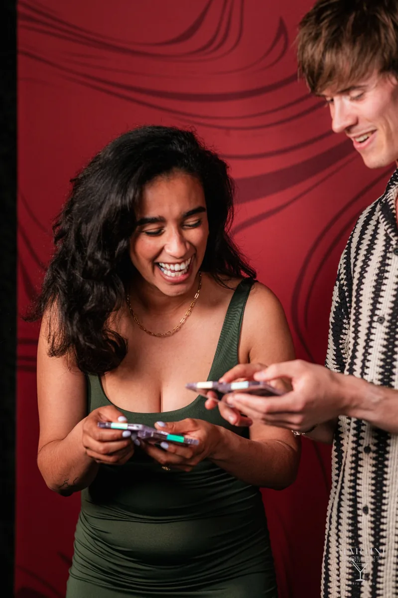 Corporate holiday party entertainment and interactive guest experience in Colorado Springs