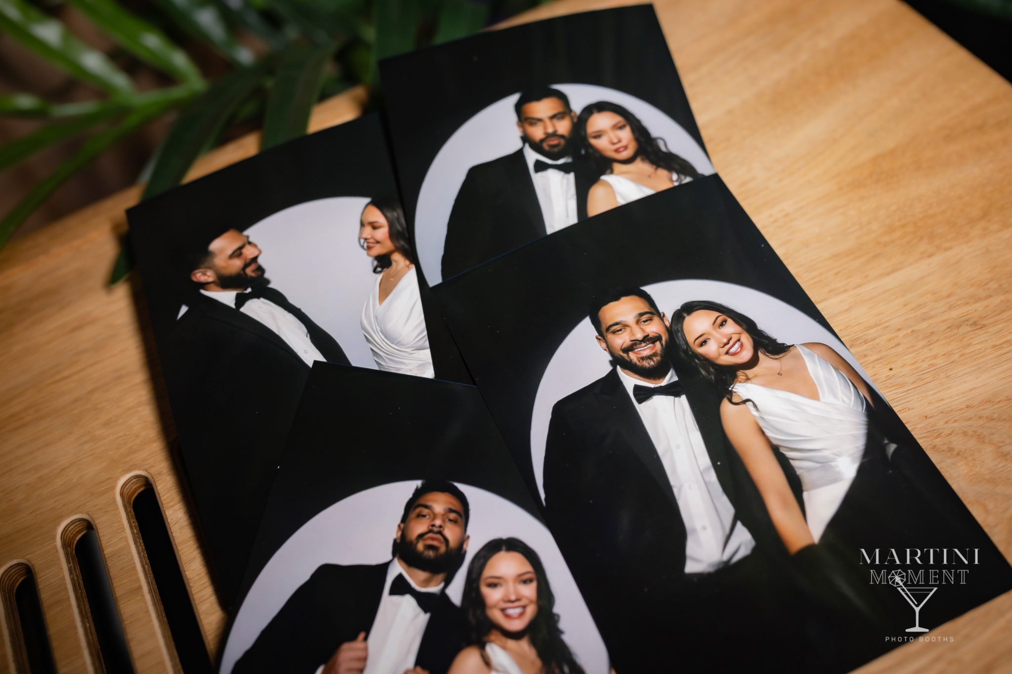 Spotlight editorial wedding photo booth experience in Colorado Springs