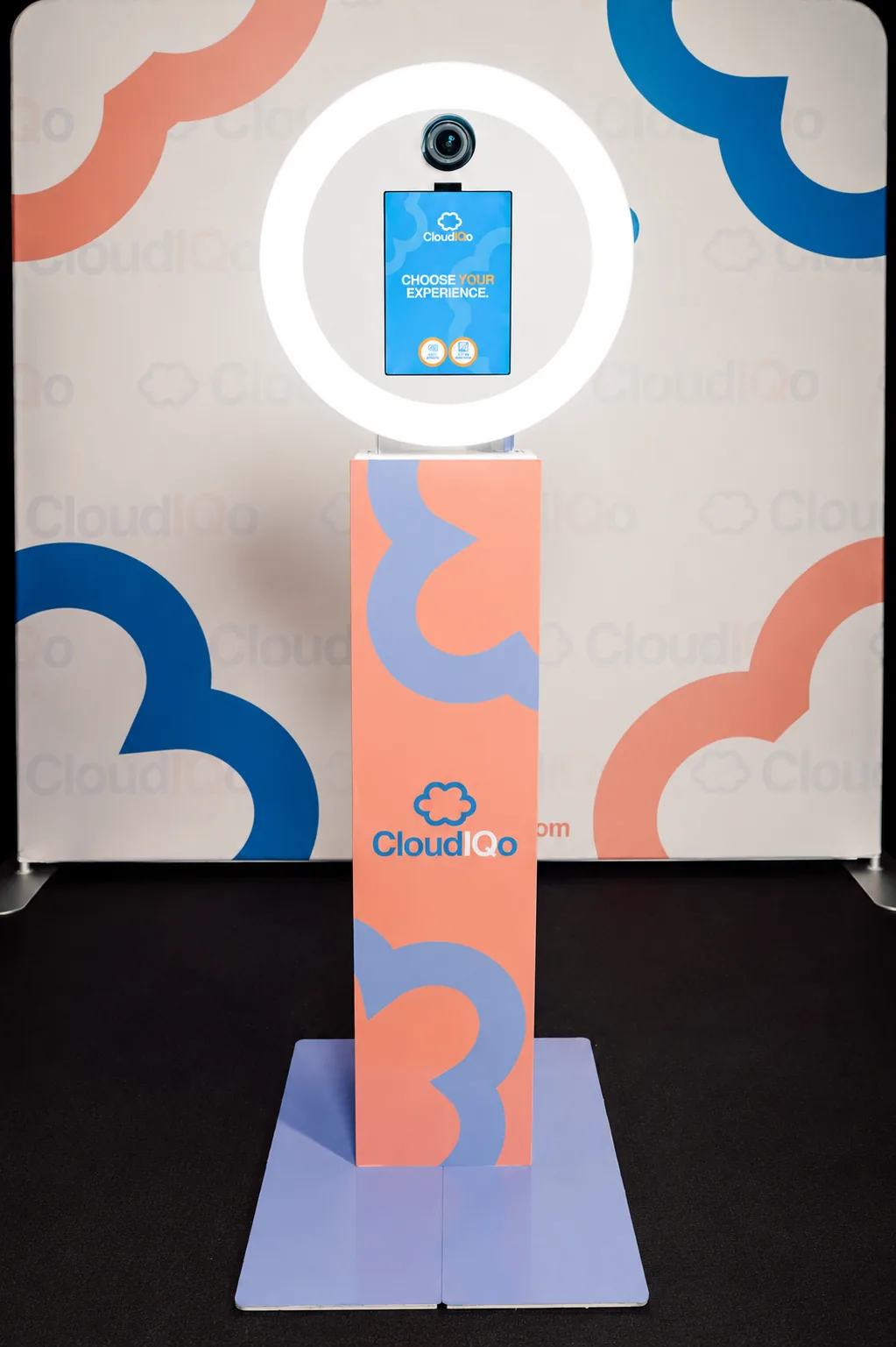 Custom branded photo activation for conventions in Colorado at the broadmoor
