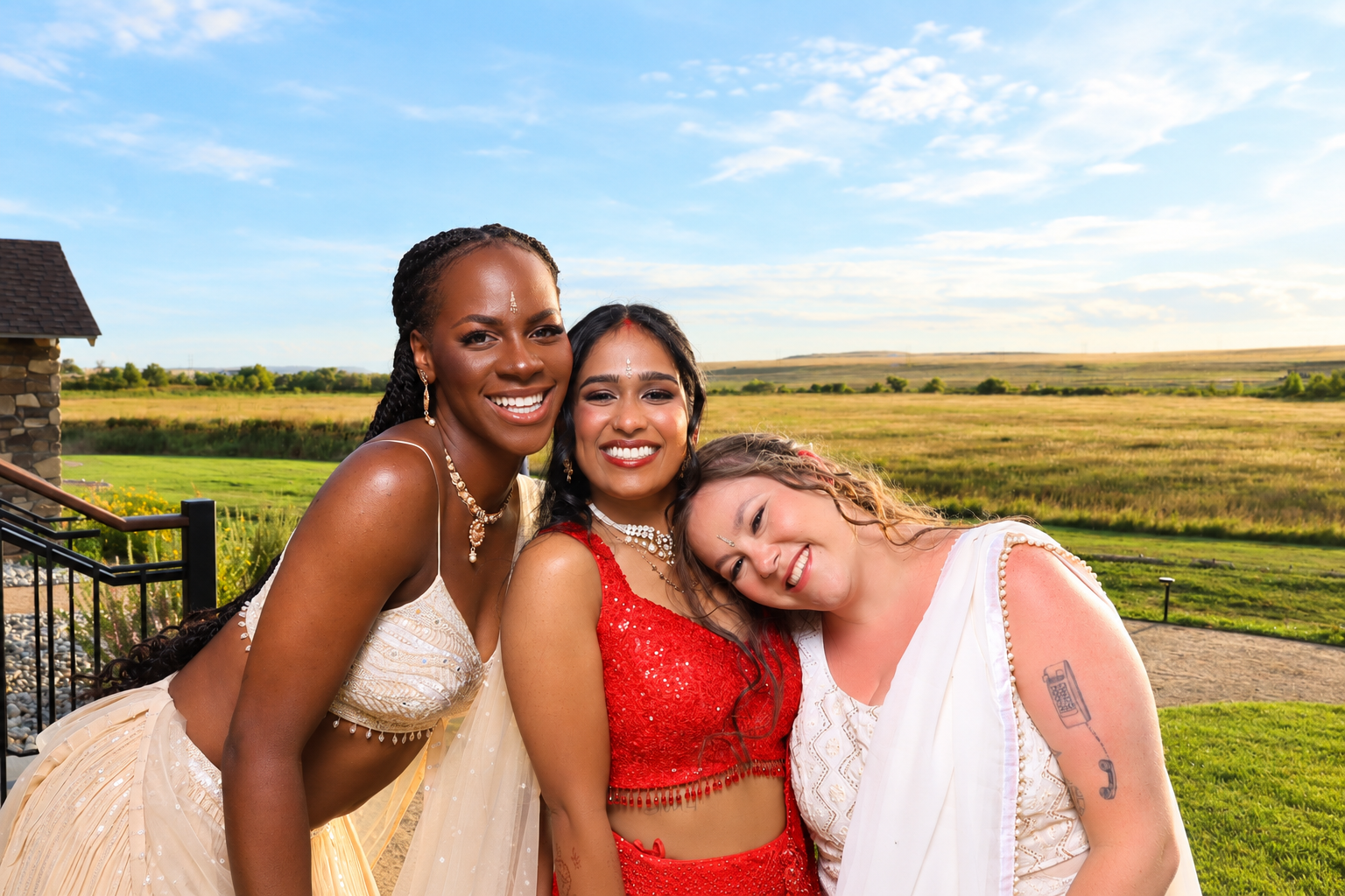 Wedding photo booth experience by Martini Moment in Colorado Springs