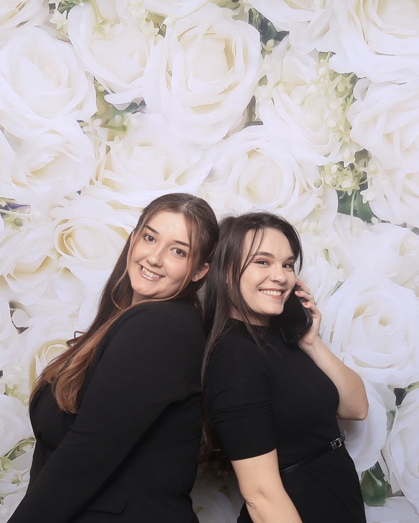 The Martini Moment Photo Booths team at a Colorado wedding