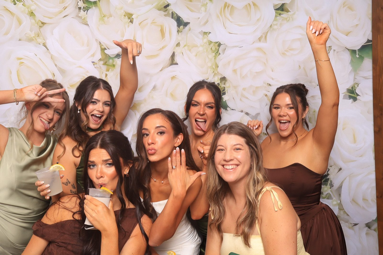 Essential wedding photo booth