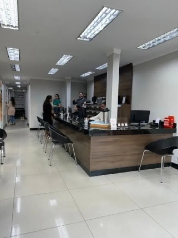 Recepção da clínica