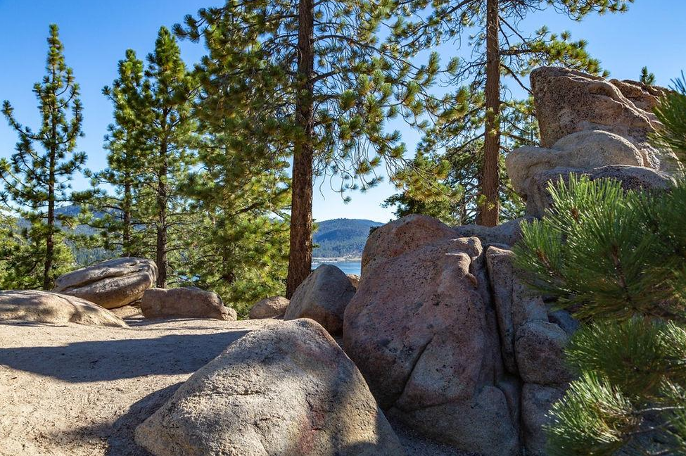 Big Bear Lake scenic overlook