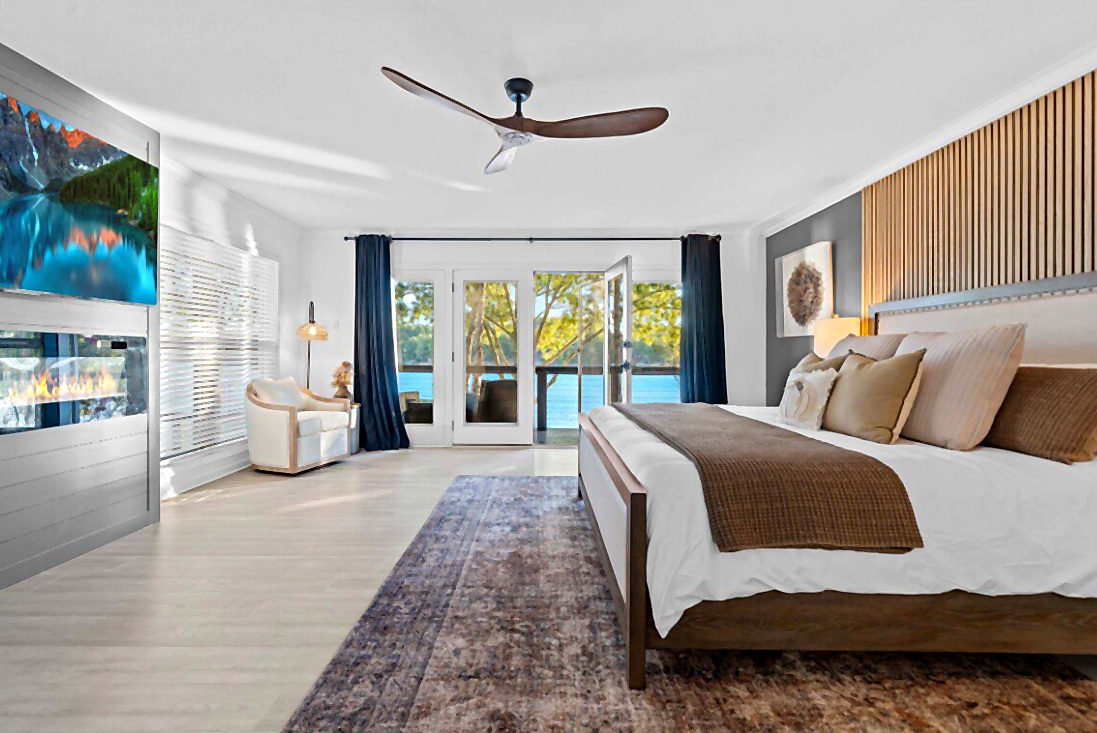 Eagle Point Hideaway bedroom